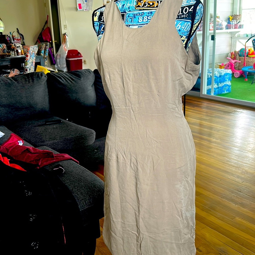 Giorgio Armani silk dress.